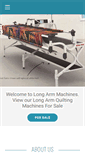 Mobile Screenshot of longarmmachines.com